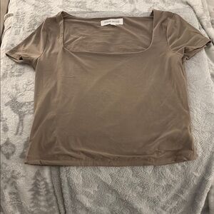 Pink Rose Women's Tan Top